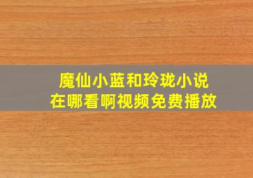 魔仙小蓝和玲珑小说在哪看啊视频免费播放