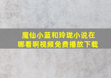 魔仙小蓝和玲珑小说在哪看啊视频免费播放下载