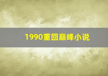 1990重回巅峰小说