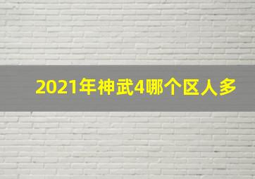 2021年神武4哪个区人多