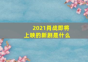 2021肖战即将上映的新剧是什么