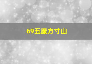 69五魔方寸山