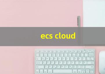 ecs cloud