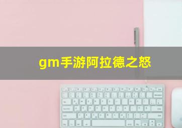 gm手游阿拉德之怒