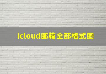 icloud邮箱全部格式图