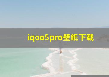 iqoo5pro壁纸下载