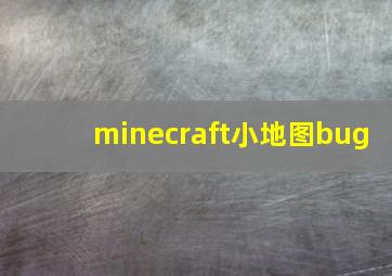 minecraft小地图bug