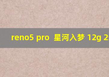 reno5 pro+ 星河入梦 12g+256g